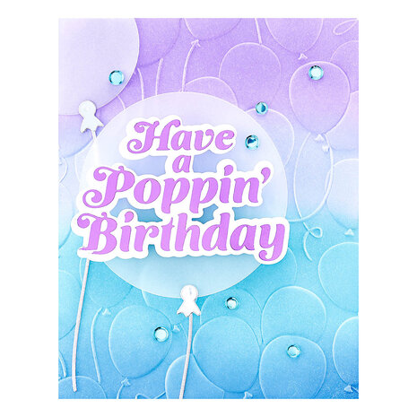Spellbinders Floating Balloons 3D Embossing Folder (E3D-062) Spellbinders Floating Balloons 3D Embossing Folder (E3D-062)