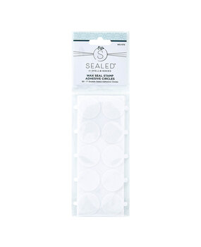 Spellbinders Sealed Wax Seal Adhesive Circles (50pcs) (WS-075) Spellbinders Sealed Wax Seal Adhesive Circles (50pcs) (WS-075)