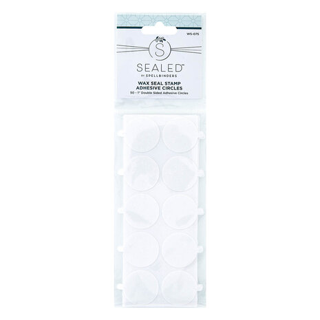 Spellbinders Sealed Wax Seal Adhesive Circles (50pcs) (WS-075) Spellbinders Sealed Wax Seal Adhesive Circles (50pcs) (WS-075)