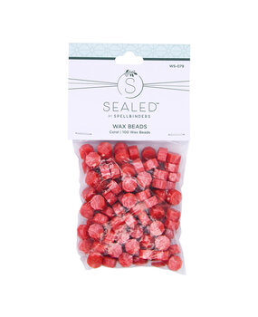 Spellbinders Coral Wax Beads (100pcs) (WS-079)