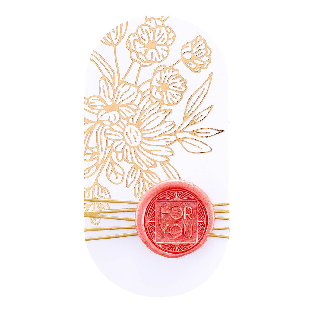 Spellbinders Coral Wax Beads (100pcs) (WS-079)