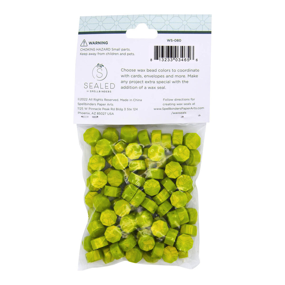 Spellbinders Citrine Wax Beads (100pcs) (WS-080) Spellbinders Citrine Wax Beads (100pcs) (WS-080)