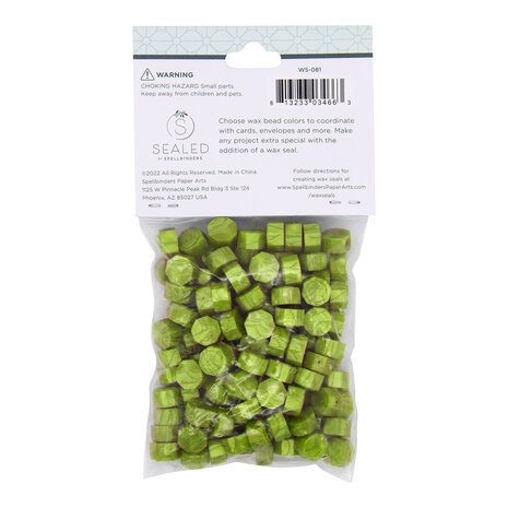 Spellbinders Matcha Wax Beads (100pcs) (WS-081)