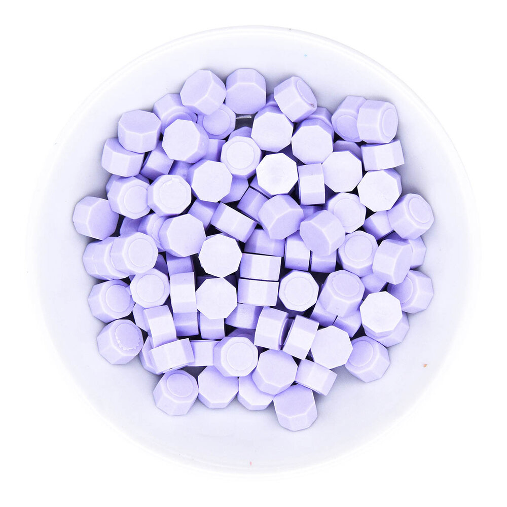 Spellbinders Pastel Lilac Wax Beads (100pcs) (WS-084)