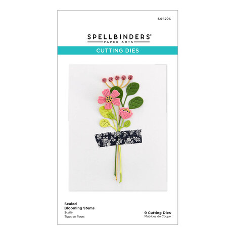 Spellbinders Sealed Blooming Stems Etched Dies (S4-1296) Spellbinders Sealed Blooming Stems Etched Dies (S4-1296)