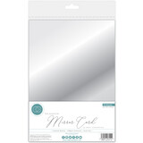 Craft Consortium The Essential Mirror Card A4 Silver (10pcs) (CCEMC001)