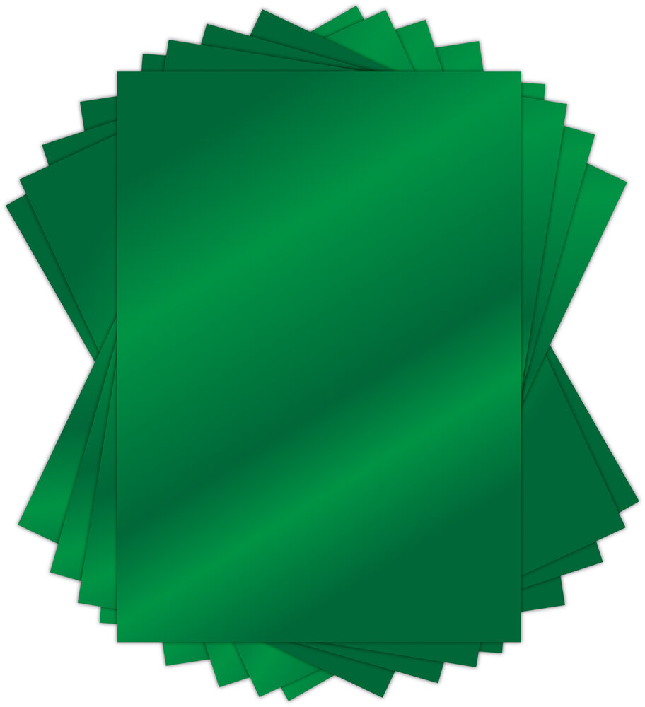 Craft Consortium The Essential Mirror Card A4 Green (10pcs) (CCEMC004) (DISCONTINUED)