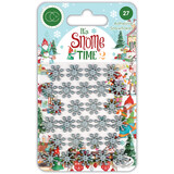 Craft Consortium It's Snome Time 2 Adhesive Snowflakes (CCAPRL008) (DISCONTINUED)