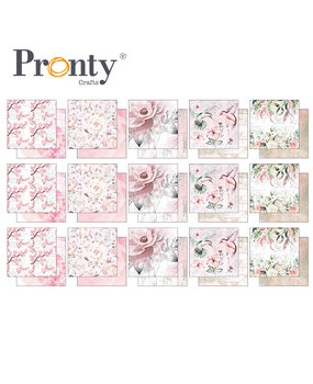 Pronty Crafts Romantica 21x21cm Deco Paper (471.201.008) (DISCONTINUED)