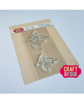 Craft & You Design Leaves Set Stamps (CS028) (DISCONTINUED)