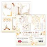 Craft & You Design Boho Baby 12x12 Inch Creative Set 250gsm (8sheets) (CSET06-BH-8) (DISCONTINUED)