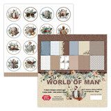 Craft & You Design World of Man 12x12 Inch Paper Set 250gsm (12sheets) (CPS-WM30-12) (DISCONTINUED)