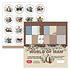 World of Man 12x12 Inch Paper Set 250gsm (12sheets) (CPS-WM30-12) (DISCONTINUED)