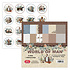 World of Man 6x6 Inch Paper Set 250gsm (24sheets) (CPB-WM15) (DISCONTINUED)