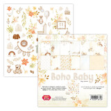 Craft & You Design Boho Baby 12x12 Inch Paper Set 250gsm (12sheets) (CPS-BH30-12) (DISCONTINUED)