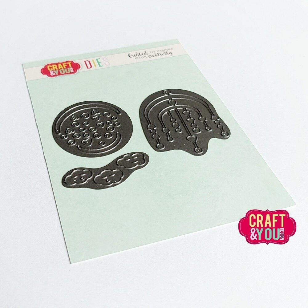 Craft & You Design Carousel Dies (CW234) (DISCONTINUED)