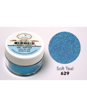 Elizabeth Craft Designs Silk Microfine Glitter Soft Teal 1/2oz. (629) (DISCONTINUED)