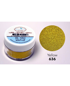Elizabeth Craft Designs Silk Microfine Glitter Yellow 1/2oz. (636) (DISCONTINUED) Elizabeth Craft Designs Silk Microfine Glitter Yellow 1/2oz. (636) (DISCONTINUED)