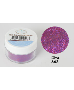 Elizabeth Craft Designs Silk Microfine Glitter Diva 1/2oz. (663) (DISCONTINUED)