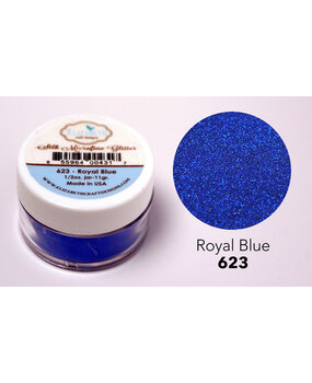 Elizabeth Craft Designs Silk Microfine Glitter Royal Blue 1/2oz. (623) (DISCONTINUED)