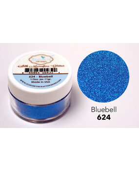 Elizabeth Craft Designs Silk Microfine Glitter Bluebell 1/2oz. (624) (DISCONTINUED)