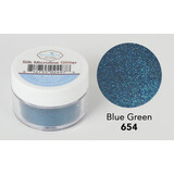 Elizabeth Craft Designs Silk Microfine Glitter Blue Green 1/2oz. (654) (DISCONTINUED)