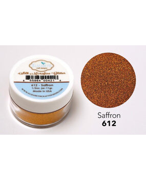 Elizabeth Craft Designs Silk Microfine Glitter Saffron 1/2oz. (612) (DISCONTINUED)