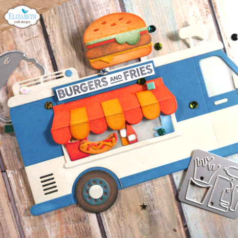 Elizabeth Craft Designs Food Truck Accessories Dies (2013) (DISCONTINUED) Elizabeth Craft Designs Food Truck Accessories Dies (2013) (DISCONTINUED)