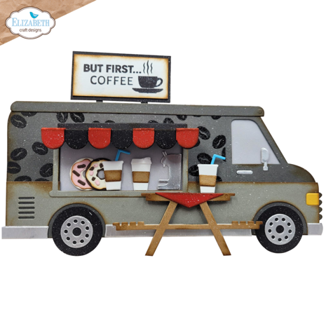 Elizabeth Craft Designs Food Truck Dies (2012) (DISCONTINUED)