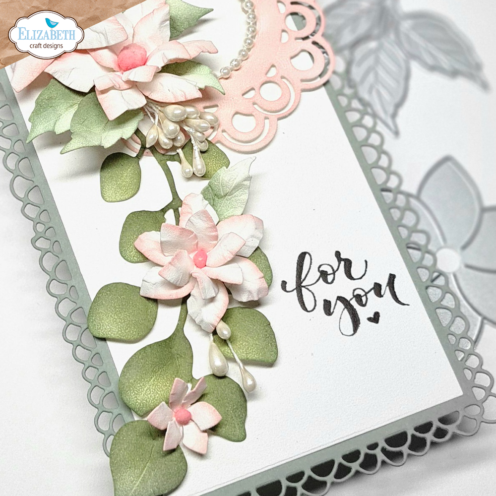Elizabeth Craft Designs With Love Sentiments Stamps (CS308) (DISCONTINUED)