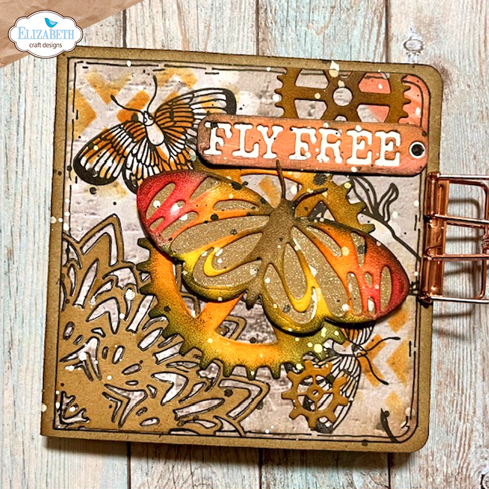 Elizabeth Craft Designs Journal 1 Stencils (S048) (OUTLET)