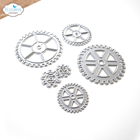 Elizabeth Craft Designs Get in to Gear Dies (2035) (DISCONTINUED) Elizabeth Craft Designs Get in to Gear Dies (2035) (DISCONTINUED)