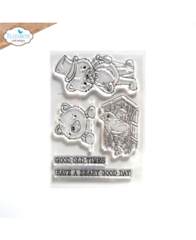 Elizabeth Craft Designs Good Old Times Stamps (CS306) (DISCONTINUED)