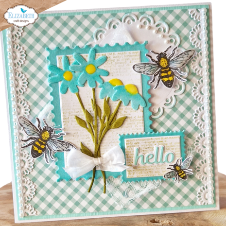 Elizabeth Craft Designs Happy Stamps (CS299) (OUTLET)