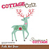 Folk Art Deer (CC-1192) (OUTLET)