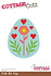 Folk Art Egg (CC-1193) (OUTLET)