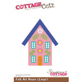 Scrapping Cottage Folk Art House (Large) (CC-1200) (OUTLET)