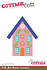 Folk Art House (Large) (CC-1200) (OUTLET)