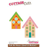 Scrapping Cottage Folk Art House (Small & Medium) (CC-1201) (OUTLET)