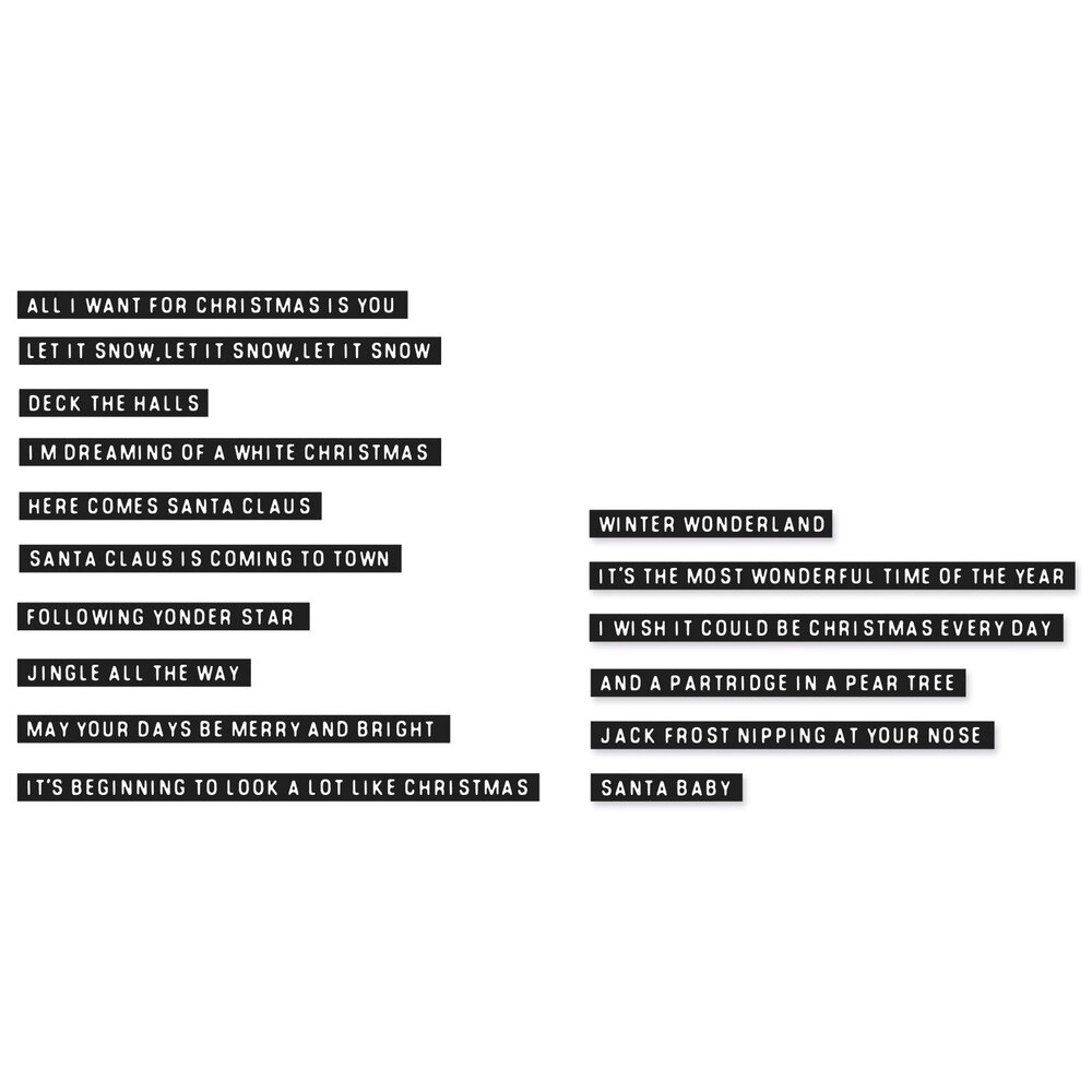 Sizzix Clear Stamps by Pete Hughes Seasonal Vibes #1 (16pcs) (666318) Sizzix Clear Stamps by Pete Hughes Seasonal Vibes #1 (16pcs) (666318)