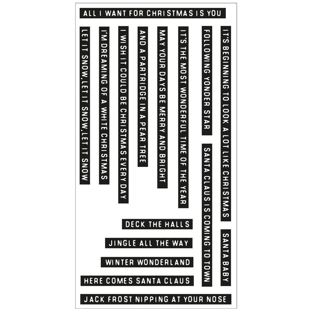 Sizzix Clear Stamps by Pete Hughes Seasonal Vibes #1 (16pcs) (666318) Sizzix Clear Stamps by Pete Hughes Seasonal Vibes #1 (16pcs) (666318)