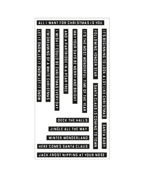 Sizzix Clear Stamps by Pete Hughes Seasonal Vibes #1 (16pcs) (666318)