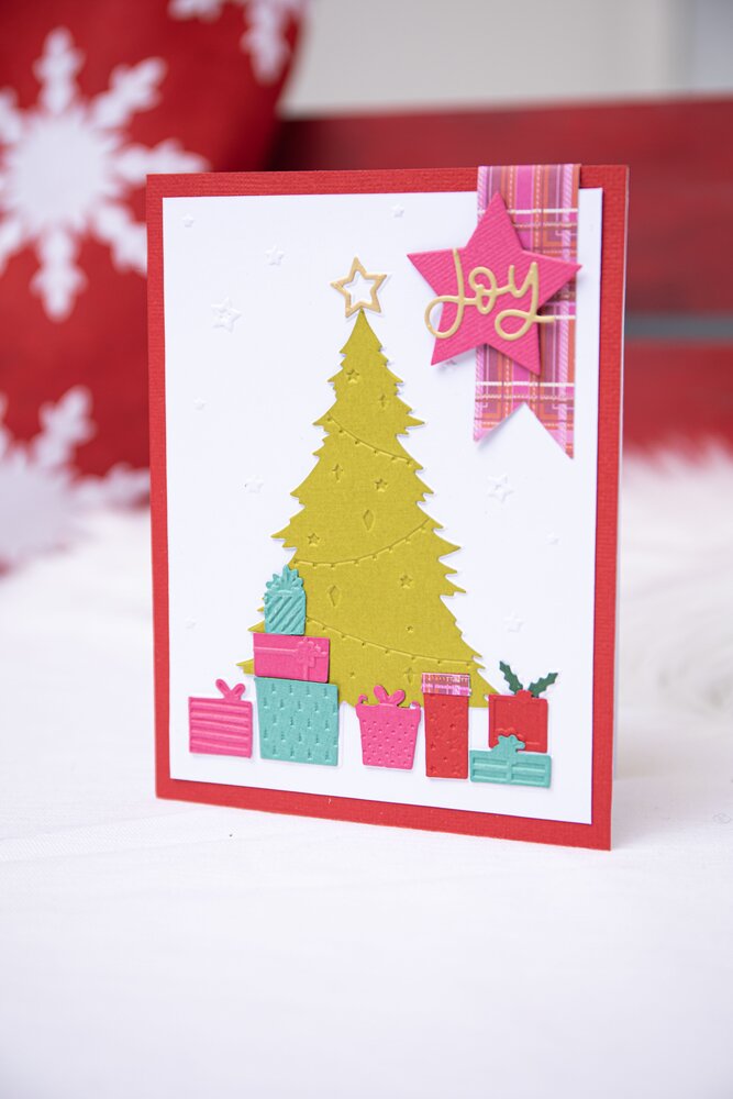 Sizzix Thinlits Die w/Textured Impressions by Lisa Jones Folder Sparkle Tree (10pc) (666467) (DISCONTINUED) Sizzix Thinlits Die w/Textured Impressions by Lisa Jones Folder Sparkle Tree (10pc) (666467) (DISCONTINUED)