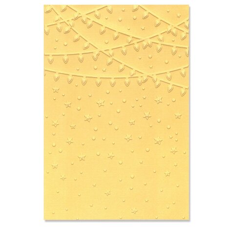 Sizzix Multi-Level Textured Impressions by Jennifer Ogborn Stars and Lights (666471) (DISCONTINUED)