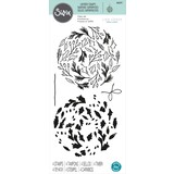 Sizzix Layered Stamps by Lisa Jones Leafy Ornament (4pcs) (666325) (DISCONTINUED)