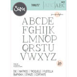 Sizzix Thinlits Die by Jennifer Ogborn Elegant Capitals (666114) (DISCONTINUED) Sizzix Thinlits Die by Jennifer Ogborn Elegant Capitals (666114) (DISCONTINUED)