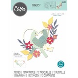 Sizzix Thinlits Die by Lisa Jones Sweet Birds (12pcs) (666485) (DISCONTINUED) Sizzix Thinlits Die by Lisa Jones Sweet Birds (12pcs) (666485) (DISCONTINUED)