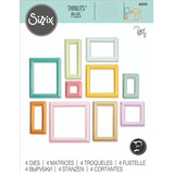Sizzix Thinlits Die by Pete Hughes Dimensional Multi-Frames (4pcs) (666461) Sizzix Thinlits Die by Pete Hughes Dimensional Multi-Frames (4pcs) (666461)