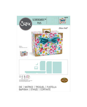 Sizzix ScoreBoards Plus Die by Eileen Hull Slotted Treat Box (666476) (DISCONTINUED)