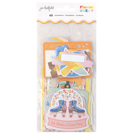 American Crafts Jen Hadfield Flower Child Ephemera (40pcs) (34014154) (OUTLET) American Crafts Jen Hadfield Flower Child Ephemera (40pcs) (34014154) (OUTLET)